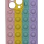 Θήκη Back Cover Σιλικόνης Pop It Πολύχρωμο (Iphone 13 Pro)