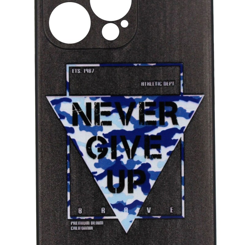 Cookover Back Cover Θήκη Με Σχέδιο Never Give Up (Iphone 13 Pro) Cookover Back Cover Θήκη Με Σχέδιο Never Give Up (Iphone 13 Pro)