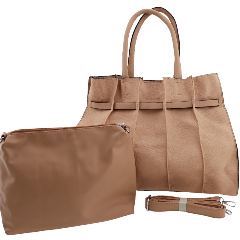 1234-Bag To Bag Γυναικεία Τσάντα Ώμου Δερματίνη Με Λουράκι