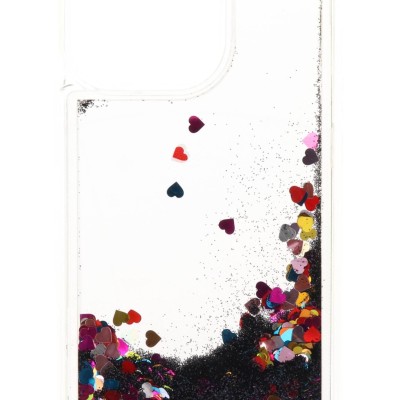 Back Cover Θήκη Σιλικόνης Με Κινούμενη Χρυσόσκονη (Iphone 13 Pro)
