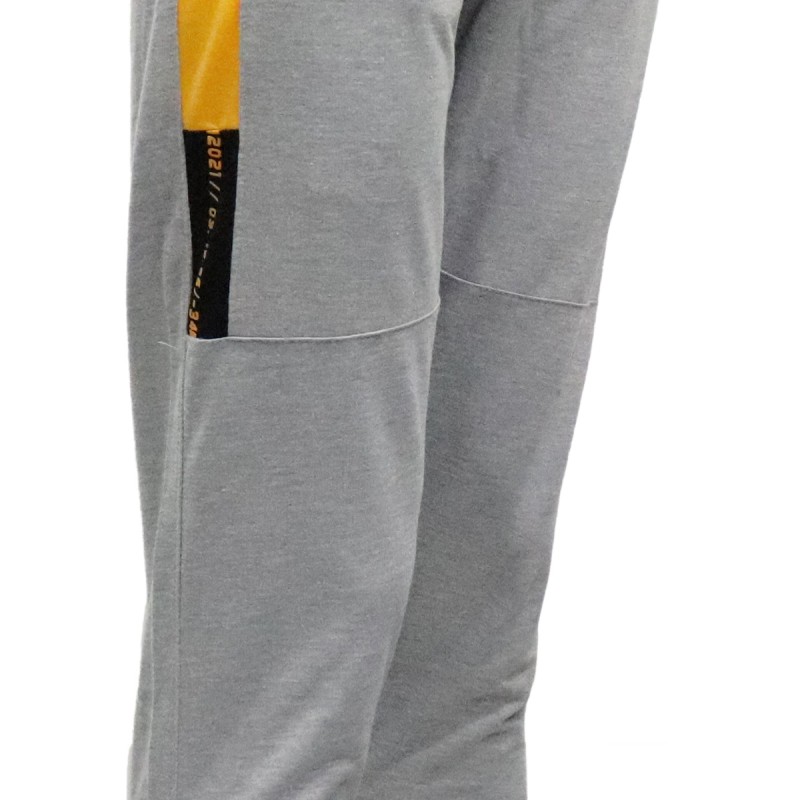 JC Campbell Παντελόνι Φόρμας Sportwear με Λάστιχο και Πλαϊνές Τσέπες