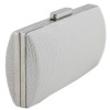 Γυναικείο Clutch Σε Άσπρο Χρώμα Με Glitter YERLI URETIM