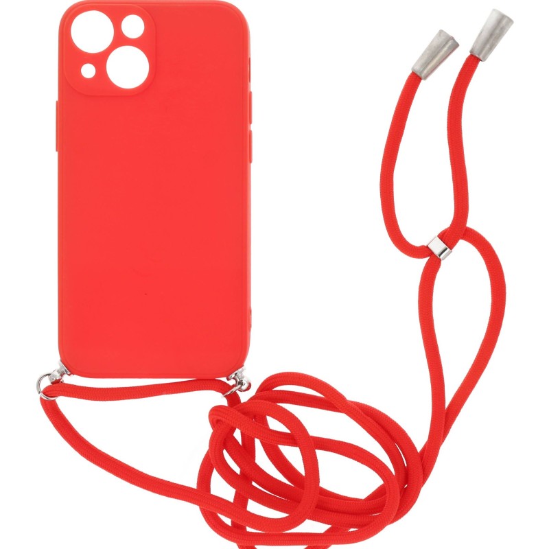 Back Cover Θήκη Σιλικόνης Με Ρυθμιζόμενο Κορδόνι (Iphone 13 Mini)