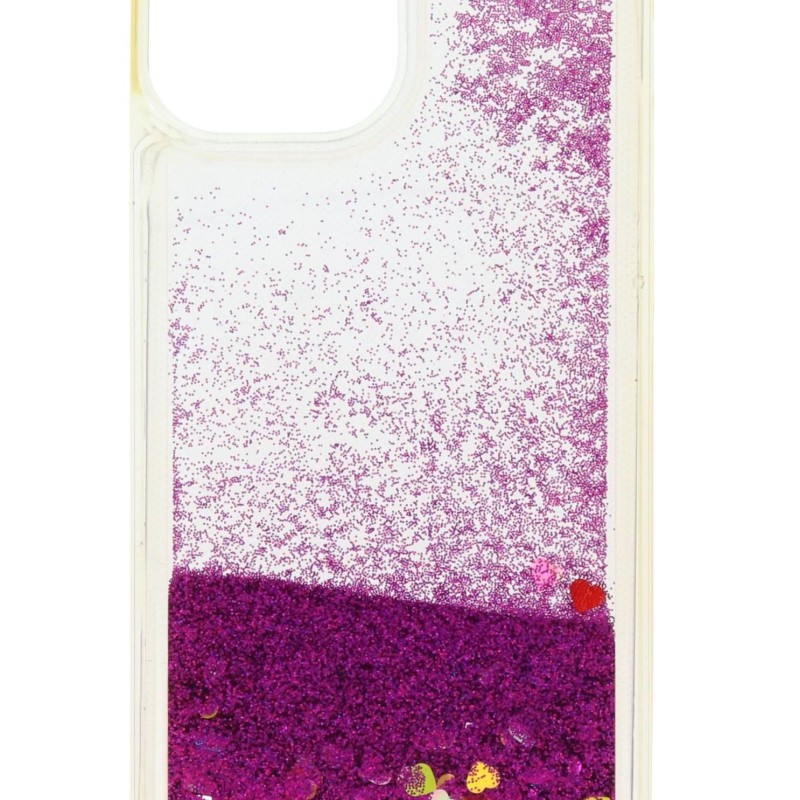 Back Cover Θήκη Σιλικόνης Κινούμενη Χρυσόσκονη (Iphone 13 Mini)