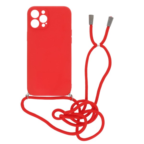 Back Cover Θήκη Σιλικόνης Με Ρυθμιζόμενο Κορδόνι (Iphone 12 Pro Max)