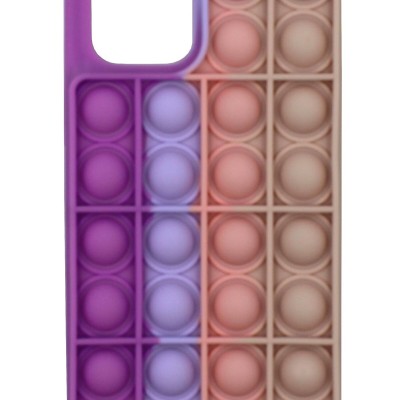 Back Cover Θήκη Σιλικόνης Pop It Πολύχρωμο (Iphone 12 Pro Max)