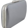 Yerli Uretim Γυναικείο Clutch Σε Γκρι Χρώμα