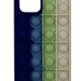 Θήκη Back Cover Σιλικόνης Pop It Πολύχρωμο (Iphone 12 Pro Max)