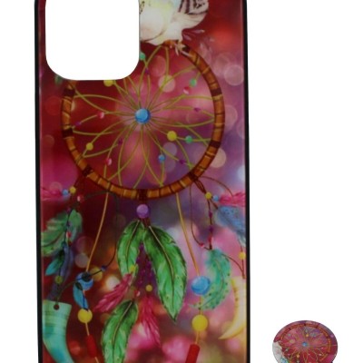 Back Cover Θήκη Με Σχέδιο Ονειροπαγίδα Και Popsocket (Iphone 12 Pro Max)
