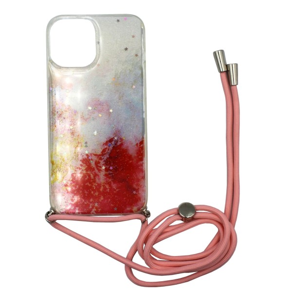 Back Cover Θήκη Με Σχέδιο Watercolor Και Κορδόνι (Iphone 12 & Iphone 12 Pro)