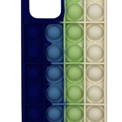 Back Cover Θήκη Σιλικόνης Πολύχρωμο Pop It (Iphone 12 & Iphone 12 Pro)