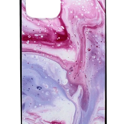 Back Cover Θήκη Με Σχέδιο Watercolor Ροζ (Iphone 12 & Iphone 12 Pro)