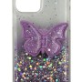 Back Cover Θήκη Με Ενσωματωμένο Pop Socket Πεταλούδα (Iphone 12 & Iphone 12 Pro)