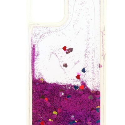 Back Cover Θήκη Σιλικόνης Με Κινούμενη Χρυσόσκονη (Iphone 12 & Iphone 12 Pro)