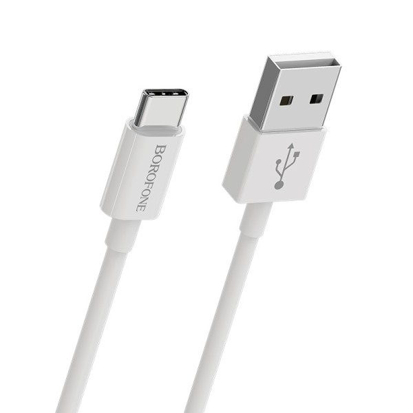 Borofone BX22 Καλώδιο USB σε Type C Άσπρο