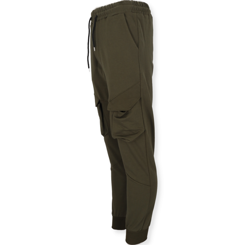 JC Campbell Men's Sweatpants with Elasticated Front Pockets JC Campbell Men's Sweatpants with Elasticated Front Pockets