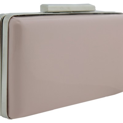 Γυναικείο Clutch Σε Ροζ Χρώμα Λουστρίνι Yerli Uretim