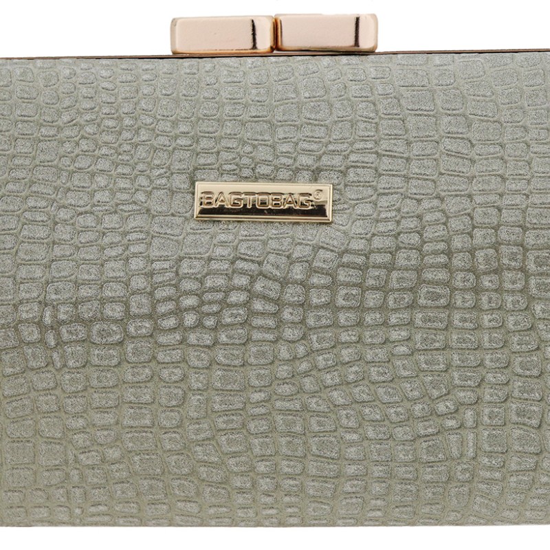 Γυναικεία Clutch Σε Χρυσό Χρώμα Με Glitter Bag To Bag