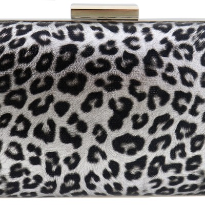Animal Print Leopar Γυναικείο Clutch Σε Δερματίνη Bag To Bag