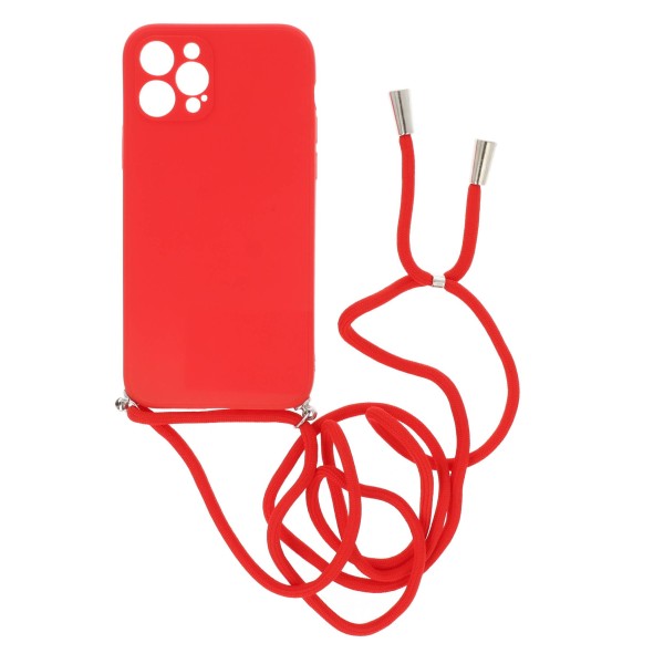 Back Cover Θήκη Σιλικόνης Με Ρυθμιζόμενο Κορδόνι (Iphone 12 Pro)