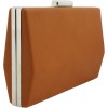 Γυναικείο Clutch Σε Ταμπά Χρώμα Δερματίνη Bag To Bag