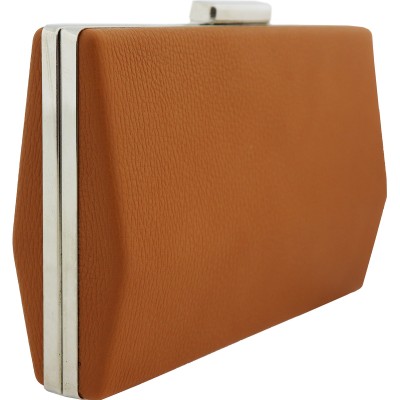Γυναικείο Clutch Σε Ταμπά Χρώμα Δερματίνη Bag To Bag
