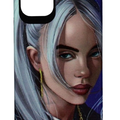 Back Cover Θήκη Σιλικόνης Με Σχέδιο Κορίτσι (Iphone 12 Mini)