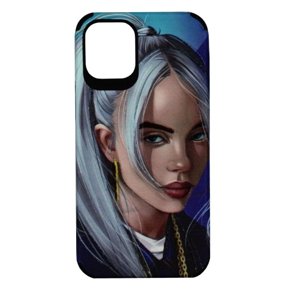 Back Cover Θήκη Σιλικόνης Με Σχέδιο Κορίτσι (Iphone 12 Mini)