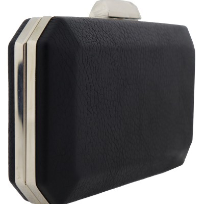 Γυναικείο Clutch Σε Μαύρο Χρώμα Δερματίνη Bag To Bag