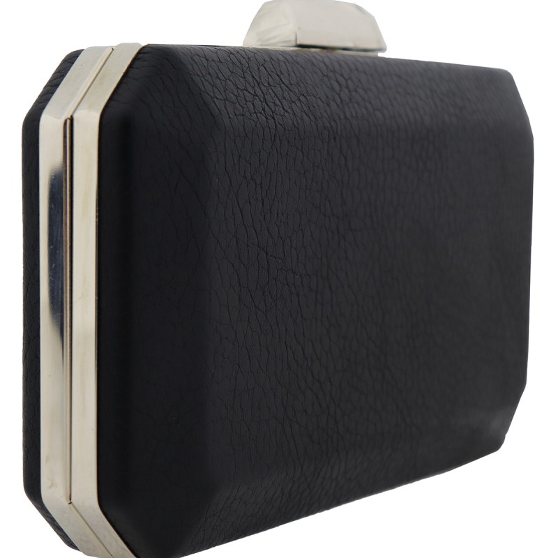 Γυναικείο Clutch Σε Μαύρο Χρώμα Δερματίνη Bag To Bag Γυναικείο Clutch Σε Μαύρο Χρώμα Δερματίνη Bag To Bag