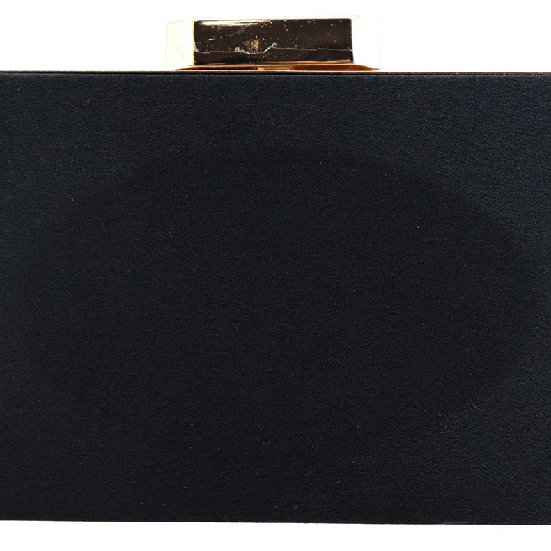 Γυναικείο Clutch Σε Μαύρο Χρώμα Υφαμάτινο Bag To Bag