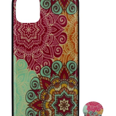 Borofone Back Cover Θήκη Με Σχέδιο Mandala Και Pop Socket (Iphone 11 Pro Max)