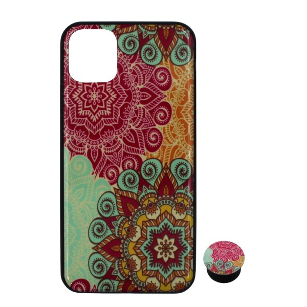 Borofone Back Cover Θήκη Με Σχέδιο Mandala Και Pop Socket (Iphone 11 Pro Max)