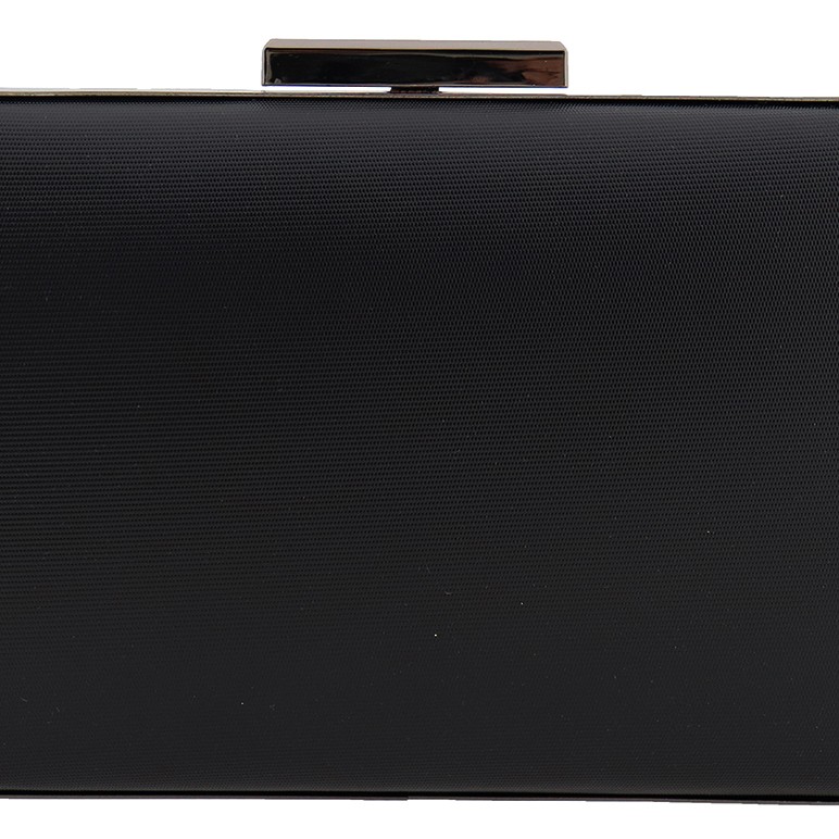 Γυναιεκίο Clutch Σε Μαύρο Χρώμα Υφασμάτινο Yerli Uretim