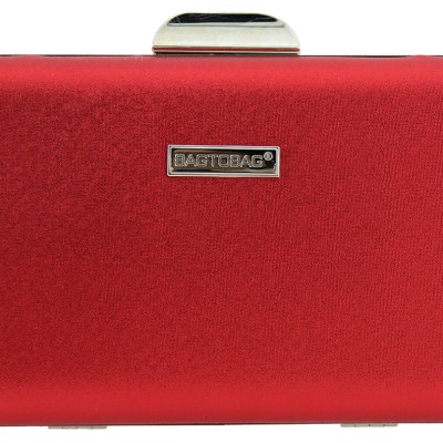 Γυναικείο Clutch Σε Κόκκινο Χρώμα Με Γυαλιστερό Ύφασμα Bag To Bag