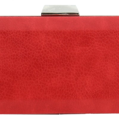 Γυναικείο Clutch Σε Κόκκινο Χρώμα Δερματίνη Bag To Bag