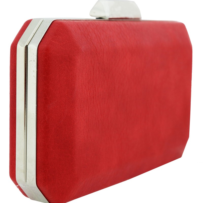 Γυναικείο Clutch Σε Κόκκινο Χρώμα Δερματίνη Bag To Bag Γυναικείο Clutch Σε Κόκκινο Χρώμα Δερματίνη Bag To Bag
