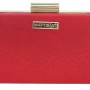 Γυναικείο Clutch Σε Κόκκινο Χρώμα Με Γυαλιστερό Ύφασμα Bag To Bag