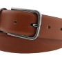CLKLEATHER Ανδρική Ζώνη Δερμάτινη Καφέ