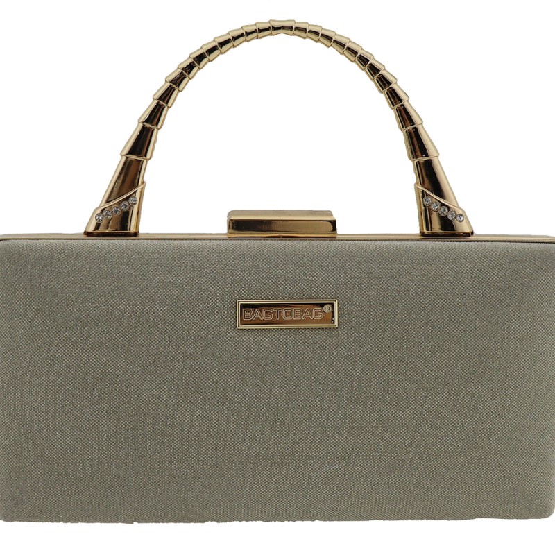 Bag to Bag Γυναικείο Βραδυνό Τσαντάκι Clutch με Χερούλι