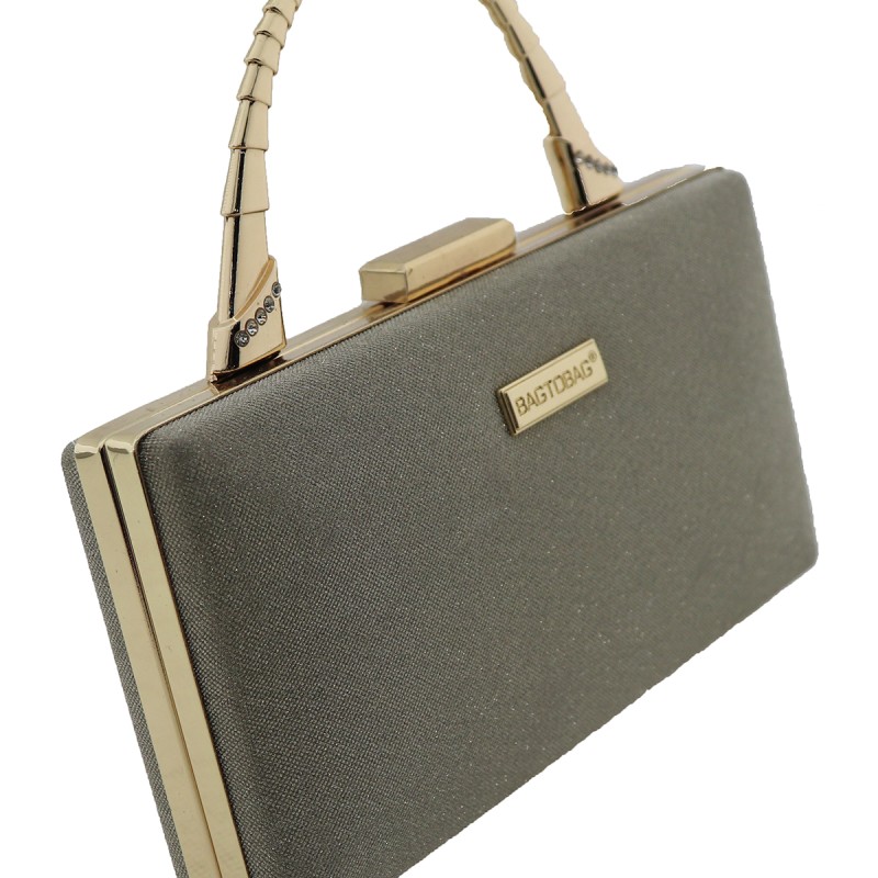 Bag to Bag Γυναικείο Βραδυνό Τσαντάκι Clutch με Χερούλι