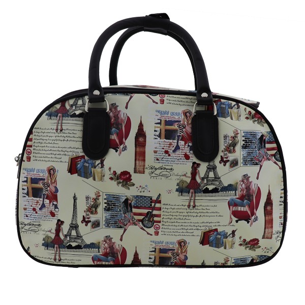 Bag To Bag Γυνακείο Σακ Βουγιάζ Φόντο Γυναικείες Φιγούρες 46*24*30