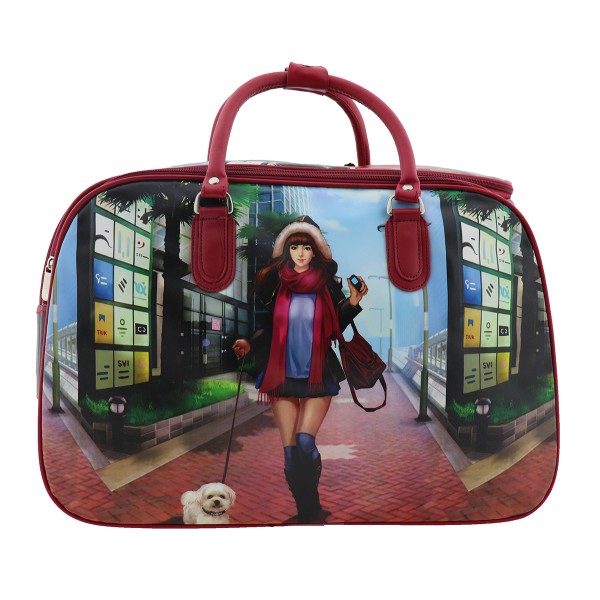 Bag To Bag Γυναικείο Σακ Βουαγίαζ Με Φόντο Γυναίκα