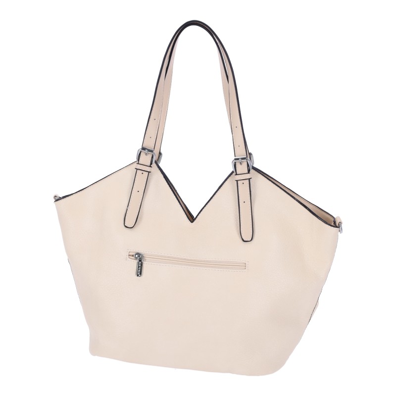 Bag to Bag Γυναικεία Τσάντα Δερματίνη Shopper 'Ωμου Μονόχρωμο