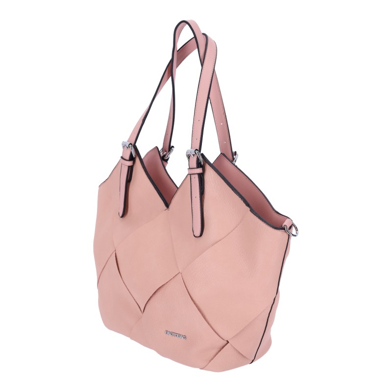 Bag to Bag Γυναικεία Τσάντα Δερματίνη Shopper 'Ωμου Μονόχρωμο