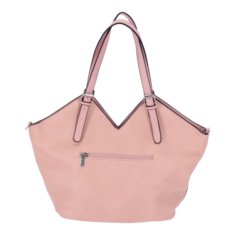 Bag to Bag Γυναικεία Τσάντα Δερματίνη Shopper 'Ωμου Μονόχρωμο