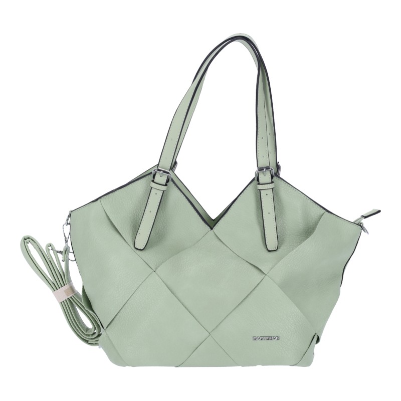 Bag to Bag Γυναικεία Τσάντα Δερματίνη Shopper 'Ωμου Μονόχρωμο