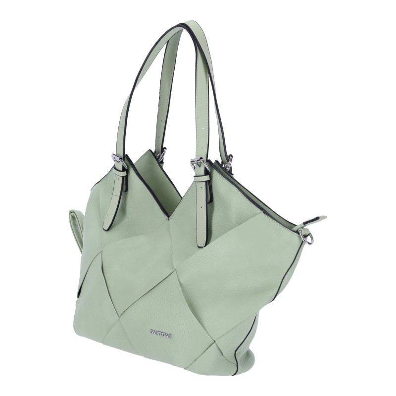 Bag to Bag Γυναικεία Τσάντα Δερματίνη Shopper 'Ωμου Μονόχρωμο