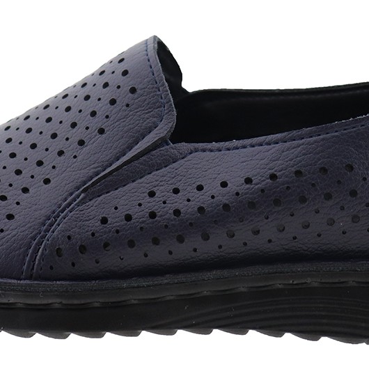 Γυναικεία Slip-On Τρυπιτό Παπούτσι Δερματίνη Mira & Max Γυναικεία Slip-On Τρυπιτό Παπούτσι Δερματίνη Mira & Max