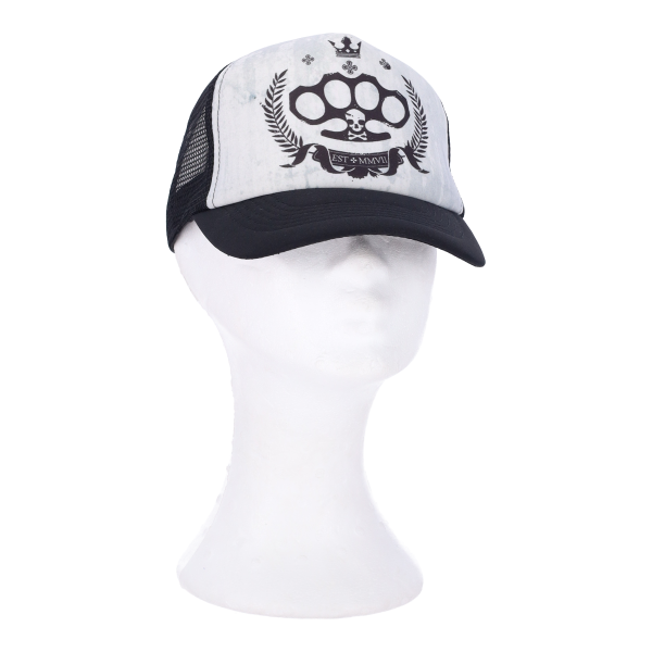 Καπέλο Jockey με Σχέδιο σε Ασπρόμαυρο Χρώμα
